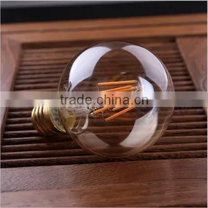G80 LED Filament Bulb 4W 6W 8W Warm White 2700K Globe LED Light Bulb E27 110V 220V thumbnail-2