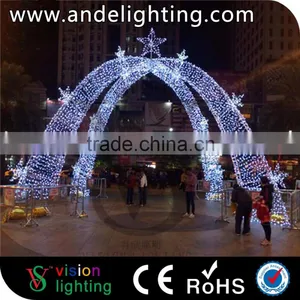 Wholesale New Motif Arch Outdoor Solar Christmas Decoration Light thumbnail-5