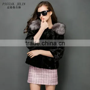 Mink Fur Coat for Women thumbnail-2