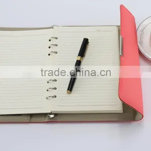 Shenzhen Wholesale Christmas Gift Items PU Notebook With Power Bank thumbnail-3