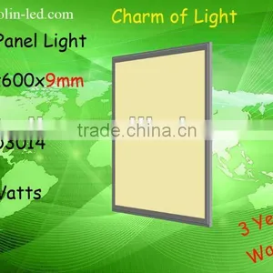 High Brightness Ultra-thin 600x600 LED Panel Lighting With 3warranty thumbnail-1