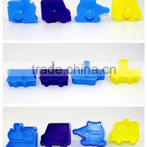 Spring Press Cookie Cutter Type Biscuit Mold Suit With Car Serious thumbnail-4
