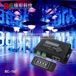 DMX 512 DIY Multi Changing Patterns Decorative Light/ LED Controller With LCD Screen thumbnail-2