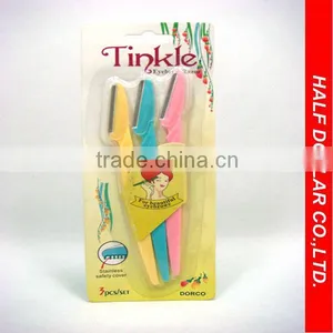 Tinkle Eyebrow Razors, Plastic Eyebrow Trimmer For One Dollar Item thumbnail-1