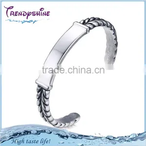 New Products 2016 316 l Stainless Steel Bracelets Silver Jewelry thumbnail-1