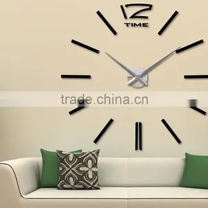 120cm Diameter 3D EVA Wall Sticker Clock Promotion Gift Modern Design Art Clock! thumbnail-3