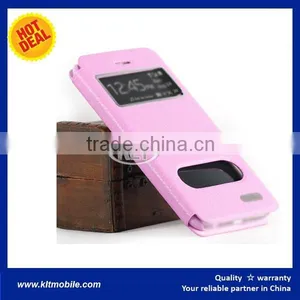 EXW Luxury 6 Inch Leather Case Leather Cover Wallet Case for Alcatel Blu thumbnail-2