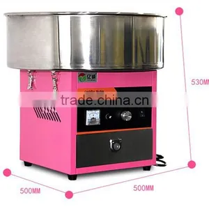 220v Electric Pink Color Commercial Cotton Candy Maker Marshmallow Machine Candy Floss Machine Spun Sugar Machine thumbnail-2