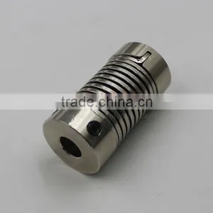 YUMO (LP D27 L50 10X10) Aluminium Shaft Couplings Spring Bellows Encoder Couplings thumbnail-4