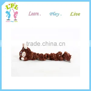 Beautiful Plush Stretchy Brown Monkey Toys for Kids thumbnail-2