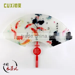 Fashion Home Goods Chinese Style Decorative Acrylic Wall Clock thumbnail-1