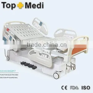 Rehabilitation Therapy Supplies High End Medical ABS and Steel Frame Seven Functionstainless Steel Electrical Hospital Bed thumbnail-1