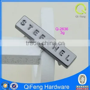 Q-2636 Round Metal Label Thin Hot Sale Logo Plate thumbnail-1