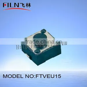 FTVEU15 Smd 6.2x6.2x4.3mm Tactile Momentary Touch Switch Overlay thumbnail-1