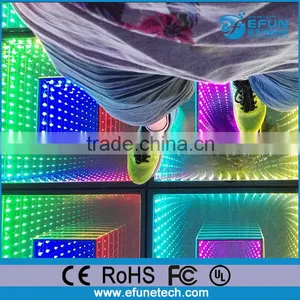 2016 New Product 600*600 Dance Floor,led Portable Digital Dance 3d Tile thumbnail-2