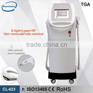 Hot Sale 3 in 1 E Light RF Yag Laser Beauty Equipment thumbnail-1