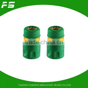 1/2Inch Plastic Flexible Garden Hose Connector With Stop thumbnail-1