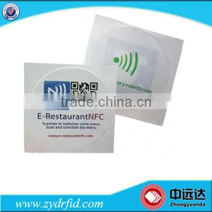 Customized Printing 13.56mhz Anti-metal RFID Tag Ntag213 NFC Tag Sticker thumbnail-5