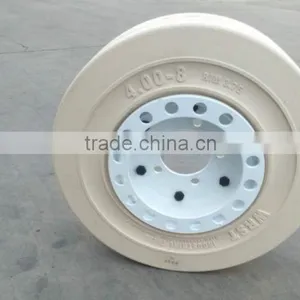 Tyre Manufacturers in China Solid Rubber Tyre 4.00-8 for Lawnmow thumbnail-5