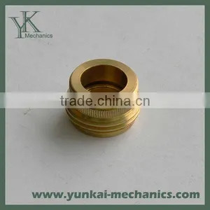 Automatic Lathe Machining Flanged Brass/copper/bronze Bushing Sleeve Bush thumbnail-2