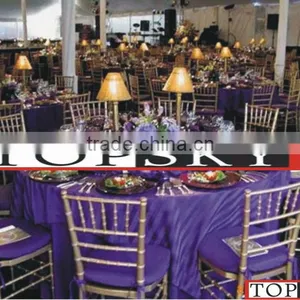 Wooden Banquet Round Table thumbnail-1