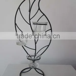 Wrought Iron Candle Holders thumbnail-1