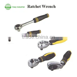 Drop Forged Handle CRV Steel Scaffold Ratchet Wrench thumbnail-1