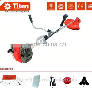 New Brush Cutter 52cc, 2 Stroke, Air-cooled, 3 Teeth Blade & Nylon Spool, CE,GS,MD Certificate thumbnail-1