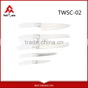 Stainless Steel Colorful Kitchen Knife Set With pp Block thumbnail-3