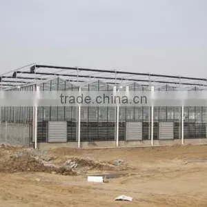 High Quality Waterproof Transparent Glass Greenhouse thumbnail-1
