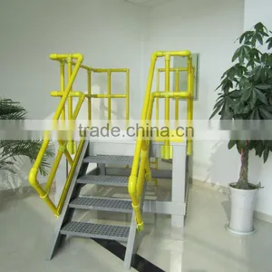 Service Over 15 Years Sewage Treatment Fiberglass Platform Ladder thumbnail-6