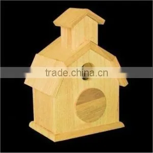 Wooden Bird House thumbnail-1