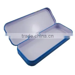 R321 New Customed Hinge Rectangular Tin Pencil Case thumbnail-3