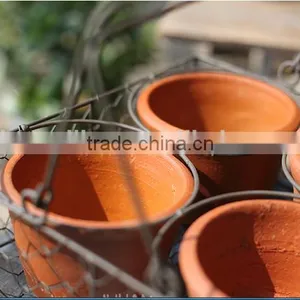 Handmade Stainless Steel Wire Mesh Baskets for Plant Wire Mesh Storage Baskets thumbnail-6