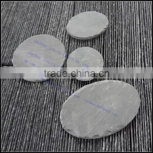 2017 Trendy European Style Personized Handmade Natural Wholesale Slate Coaster thumbnail-2