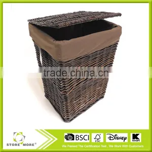 Canopy Handwoven Willow Laundry Hamper thumbnail-1