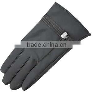 Wholesale Winter Men's Golovs/ Black Leather Glove for Touch Screen/2015 Winter,touch Screen Leather Gloves thumbnail-6