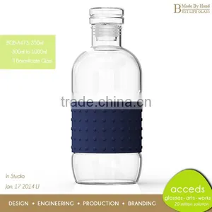 Customized Shap 300Ml Juice Glass Bottle With Cap thumbnail-6