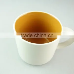 Cheap Stock Hot Sale 15oz Ceramic/porcelain Coffee Mug Hot Sale Inside Color Printing thumbnail-2