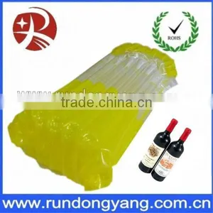 Red Wine Bottle Safe Plastic Air Bubble Bag thumbnail-1