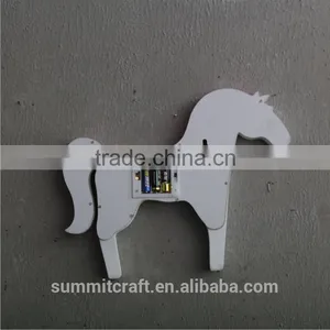 Cute Dreamy Wood LED Wall Hanging Unicorn Lighting thumbnail-4