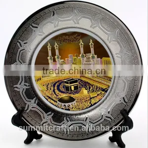 Ceramic Printing Koran Round Plate Muslim Wedding Gift thumbnail-3