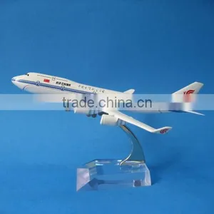 Metal B747 Air China Airplane Model thumbnail-1