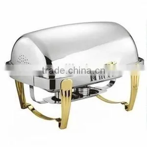 Retangular Stainless Steel Warmer Dish/buffet Chafing Warming Dish /Restaurant Chafing Dish thumbnail-6