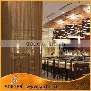 Sorter's Screen Room Divider Aluminum Woven Wire Mesh thumbnail-1