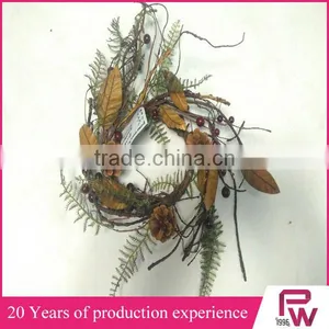 Factory Direct Sales Wicker Wreath Candle Holder Decorative Wreath thumbnail-6