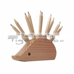 New Decorative Fancy Hedgehog Shaped Desk Pen Holder thumbnail-2