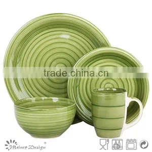 12pcs Handpainted Ceramic Dinner Set thumbnail-6