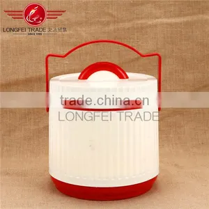 4.6L, 1.4L Plastic Leafproof Insulated Bento Lunch Box/ Portable Food Carrier thumbnail-1