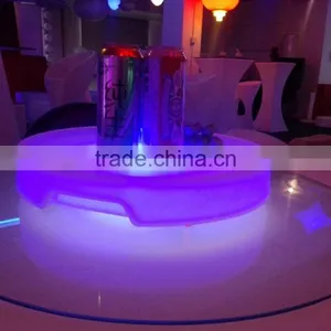 RGB 16 Colors Changing Portable Luminous Tray With Led Light thumbnail-4